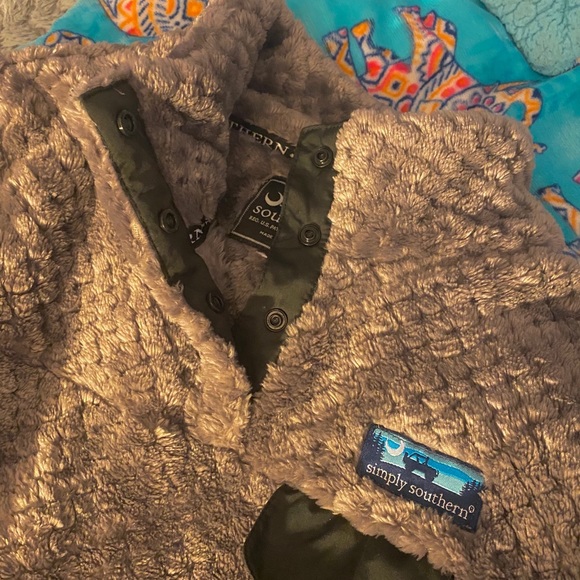 simply southern fleece quarter zip - Picture 1 of 4